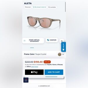 Costa Del Mar Aleta Sunglasses